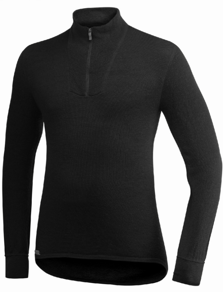 Zip Turtleneck 200 Unisex 00 Black