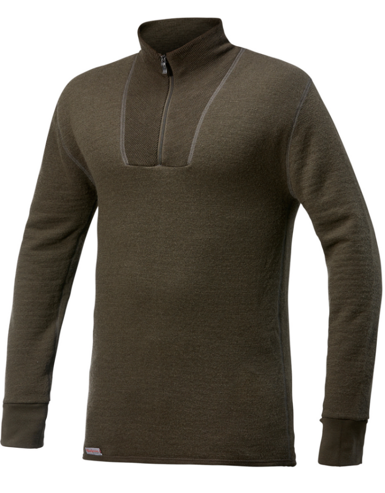 Zip Turtleneck 200 Unisex 93 pine green