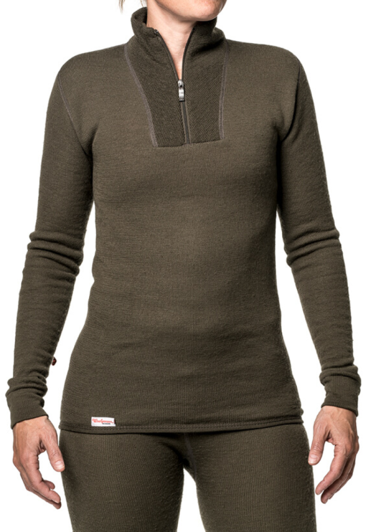 Zip Turtleneck 200 Unisex 93 pine green