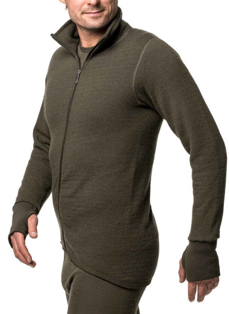 Full Zip Jacket 400 93 pine green