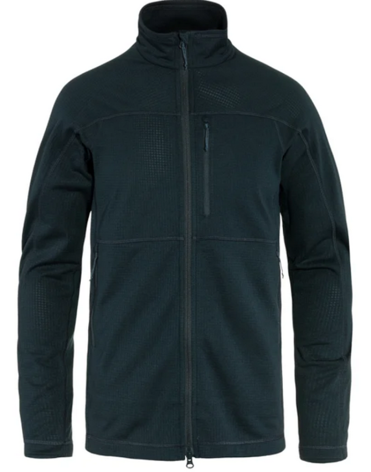Abisko Lite Fleece Jacket Men 555 dark navy