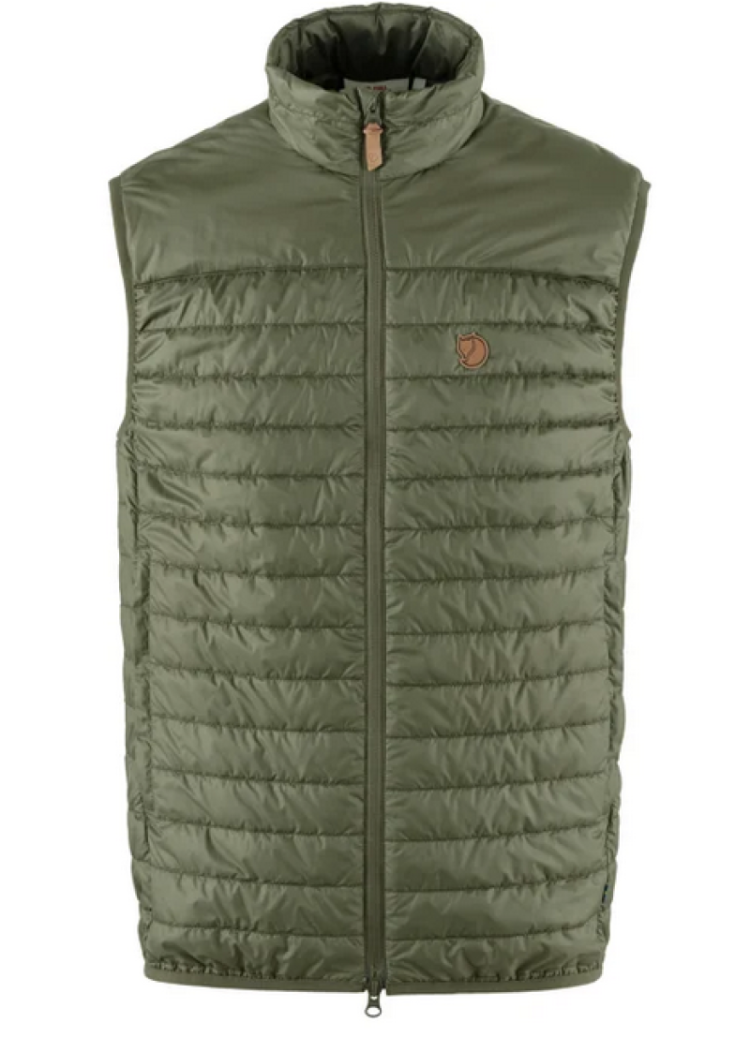 Abisko Padded Vest Men 625 laurel gree