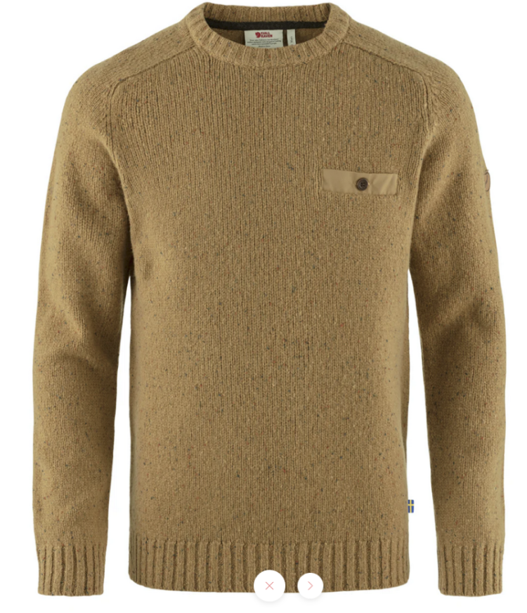 Lada Round-neck Sweater Men 232 Buckwheat B