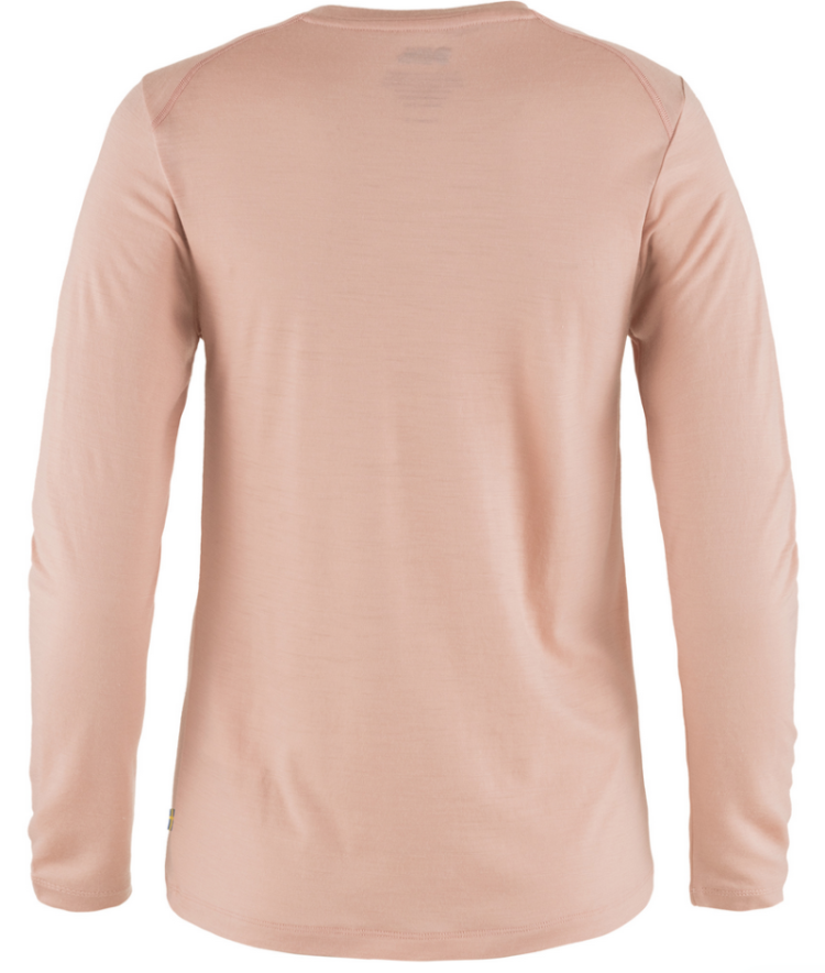 Abisko Wool LS Women 302 Chalk Rose