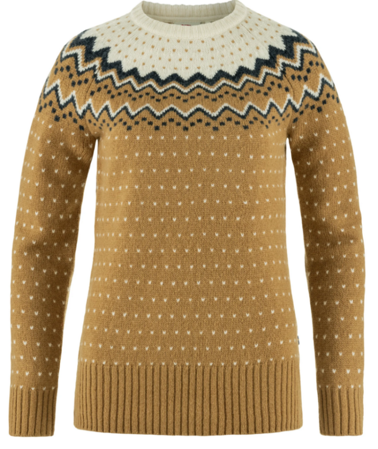 Övik Knit Sweater Wo 232-113 Buckwea