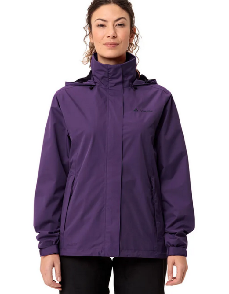 Wo Escape Light Jacket 124 eggplant