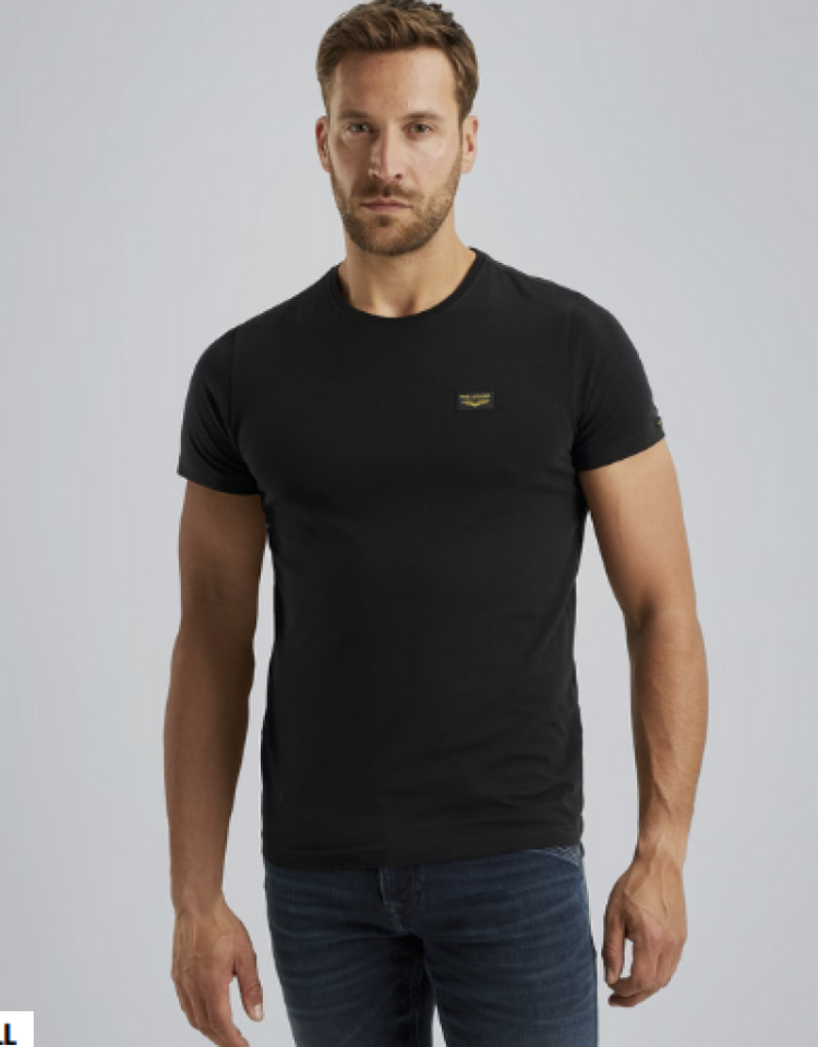 T-shirt NOS effen 999 Black