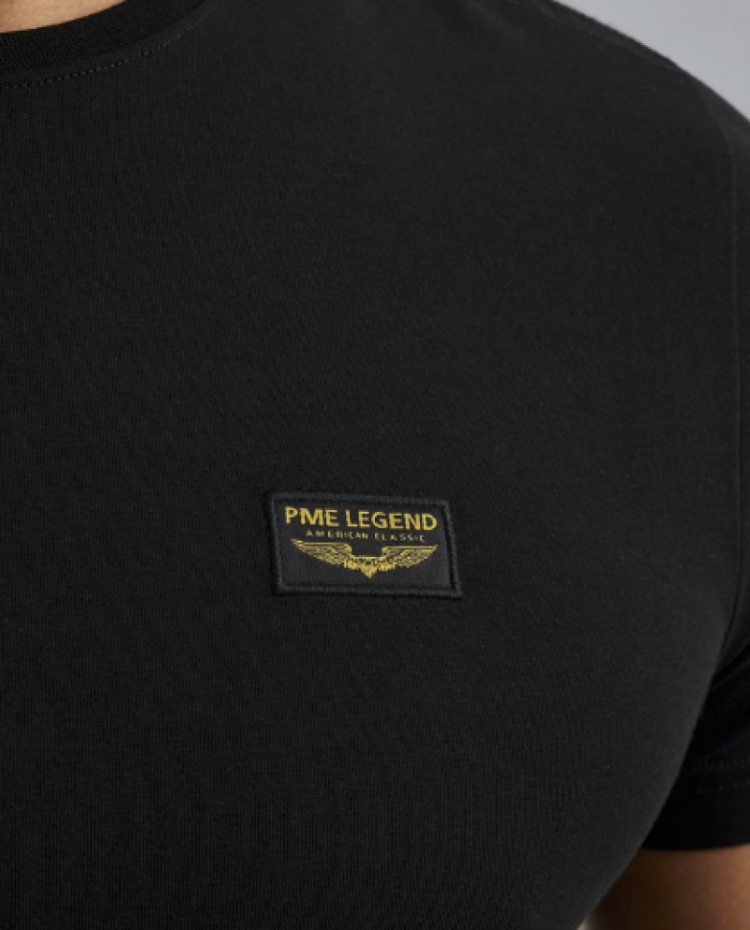 T-shirt NOS effen 999 Black