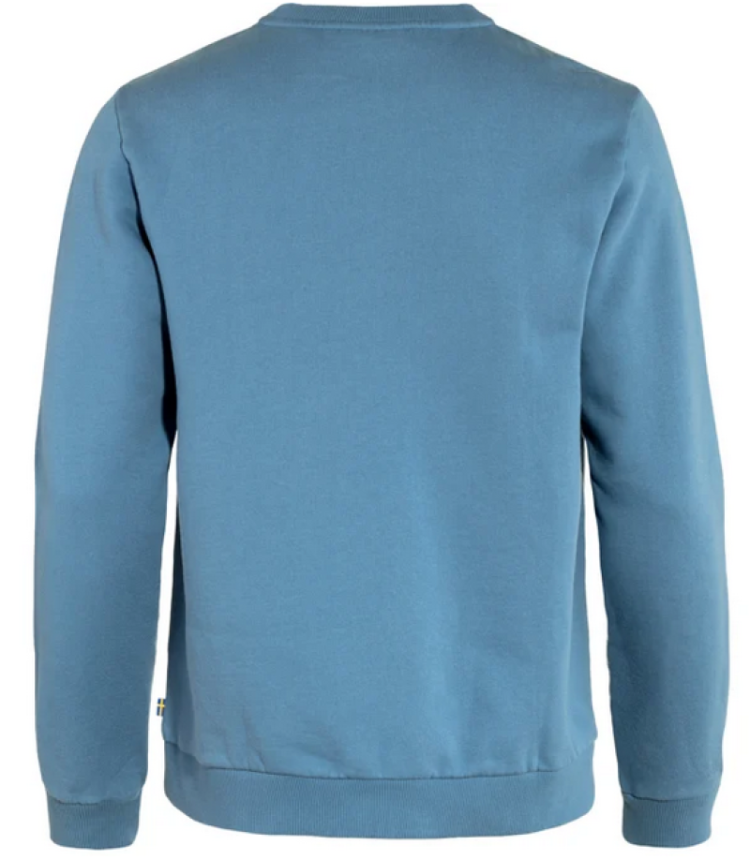 Fjällräven Logo Sweater Men 543 Dawn Blue