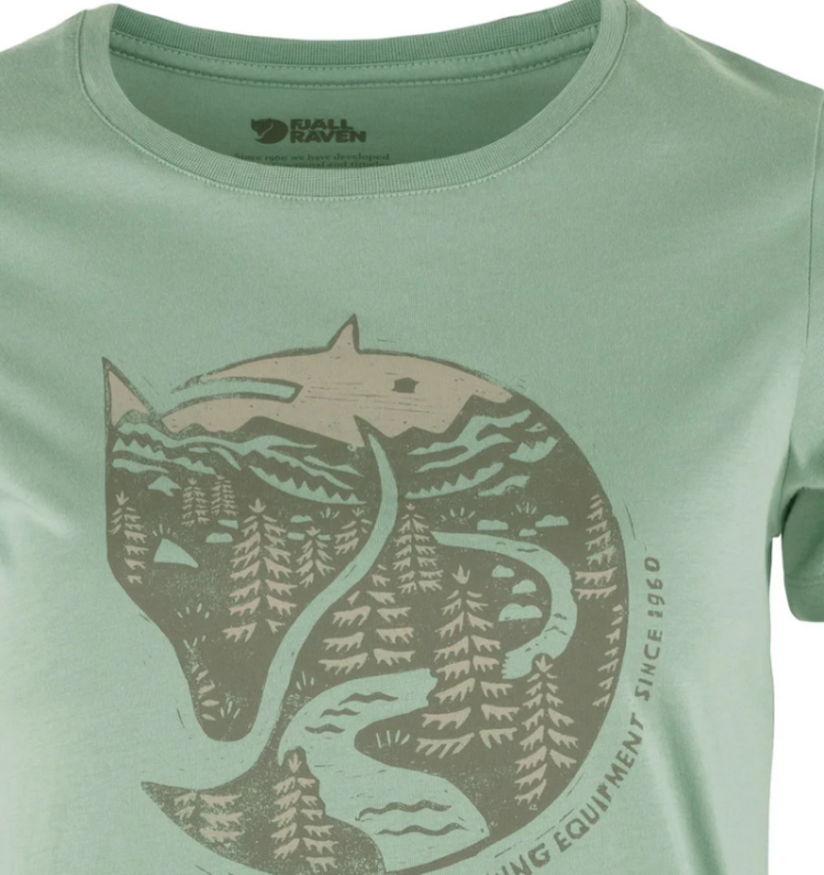 Arctic Fox T-shirt Women 674 Misty Green