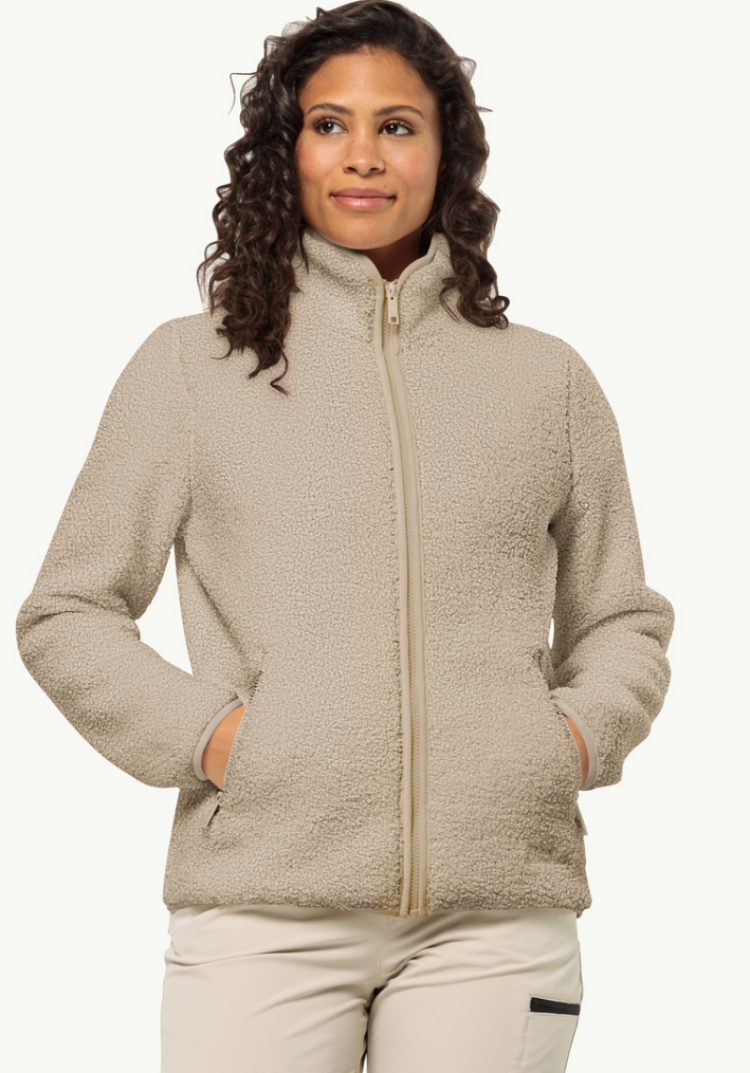 High Curl Jacket Women A0030 anis