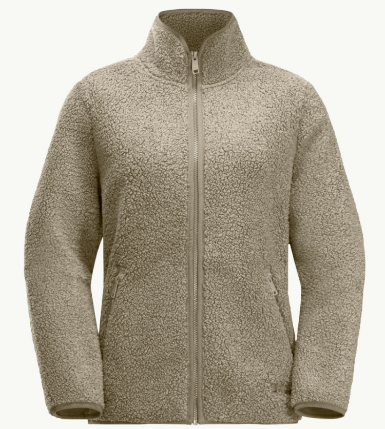 High Curl Jacket Women A0030 anis