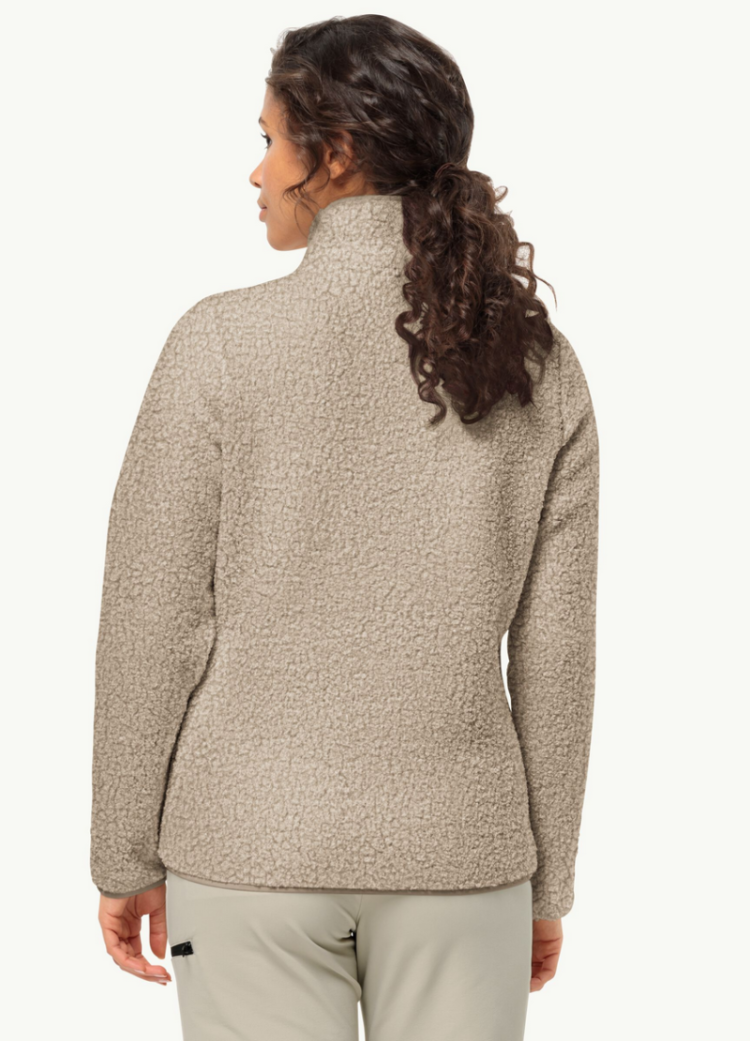 High Curl Jacket Women A0030 anis