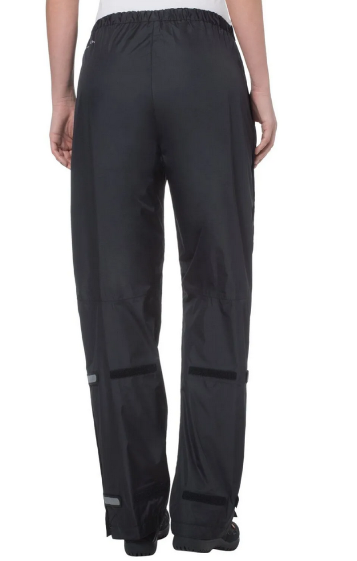 Wo Fluid Full-Zip Pants 010 black