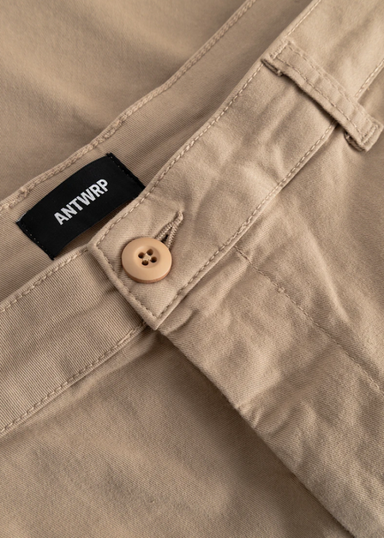 Chino Short effen 103 Beige