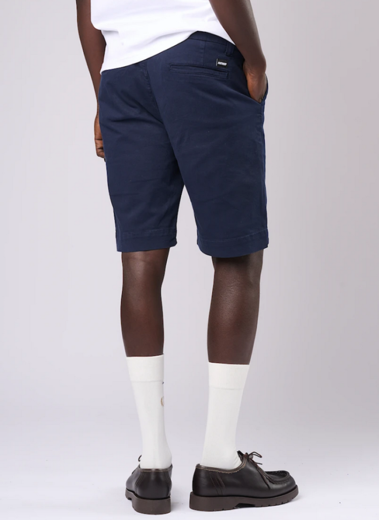 Chino Short effen 407 Ink Blue
