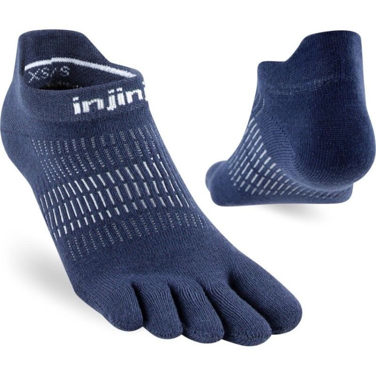Womens Run Lightweight No-Show Coolmax NVY Navy