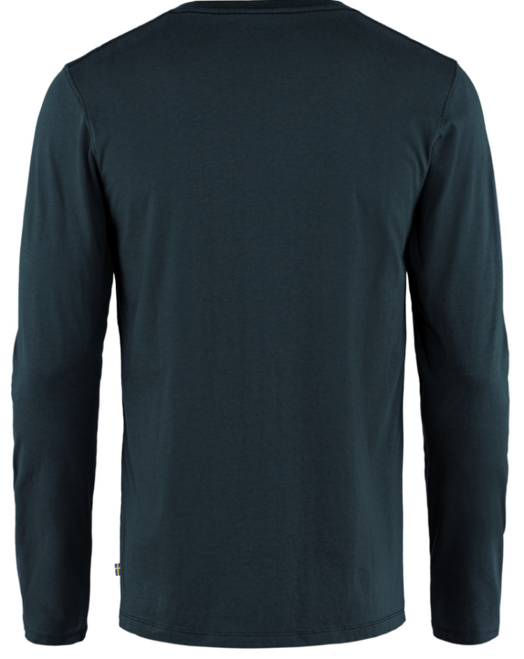 Forever Nature Badge LS Men 555 Dark Navy