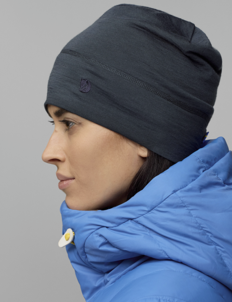 Abisko Lite Wool Beanie 555 Dark Navy