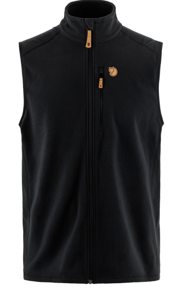 Ovik Lite Fleece Vest Men 550 Black