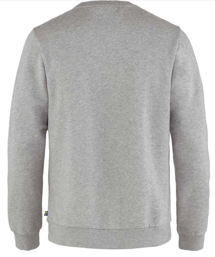 Fjallraven Logo Sweater Men 020-999 Grey Me