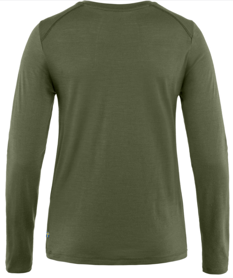 Abisko Wool LS Women 625 Laurel Gree
