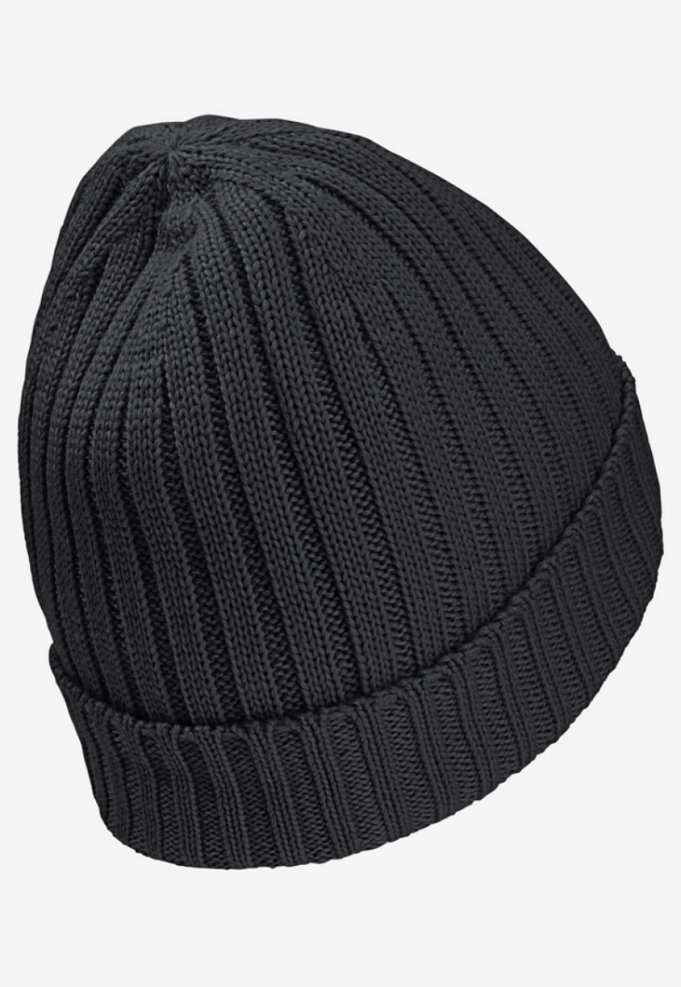 Rib Knit Beanie 6000 Black