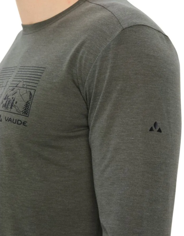 Me Rosemoor LS T-shirt III 161 khaki