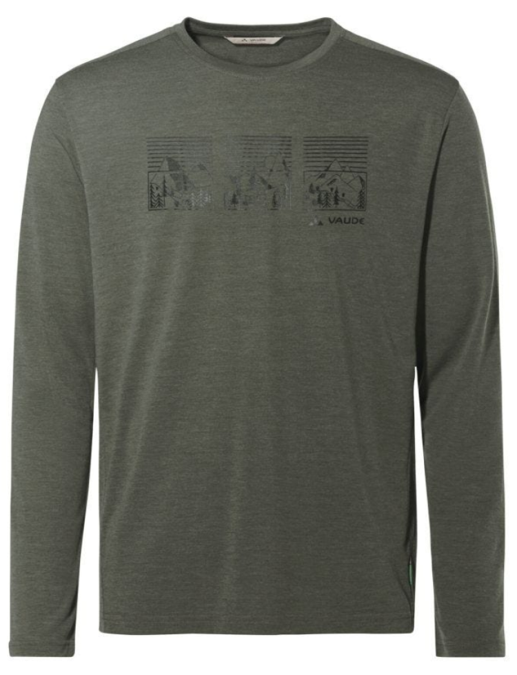 Me Rosemoor LS T-shirt III 161 khaki