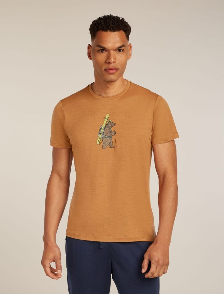Me Tech Lite SS Tee Bear Tour 0GR Trail