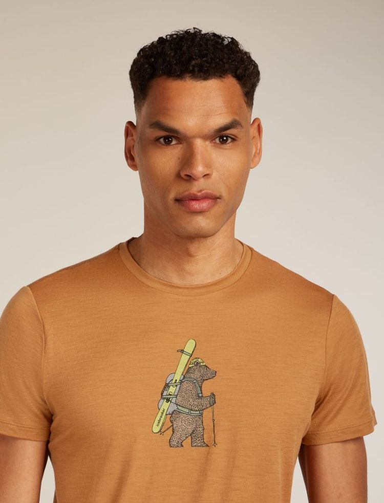 Me Tech Lite SS Tee Bear Tour 0GR Trail