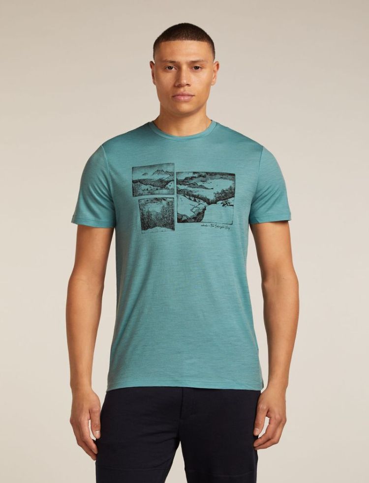 Me Tech Lite SS Tee Journey 451 Hydro