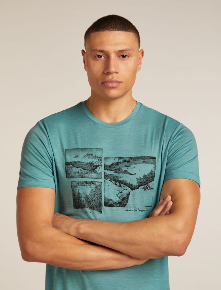Me Tech Lite SS Tee Journey 451 Hydro