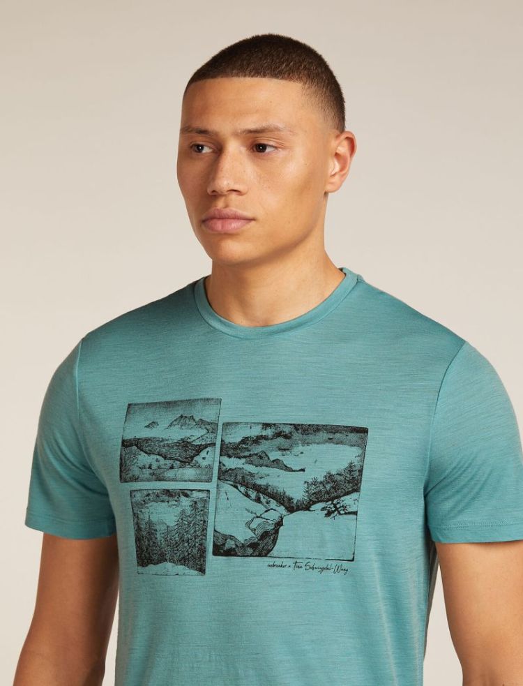 Me Tech Lite SS Tee Journey 451 Hydro