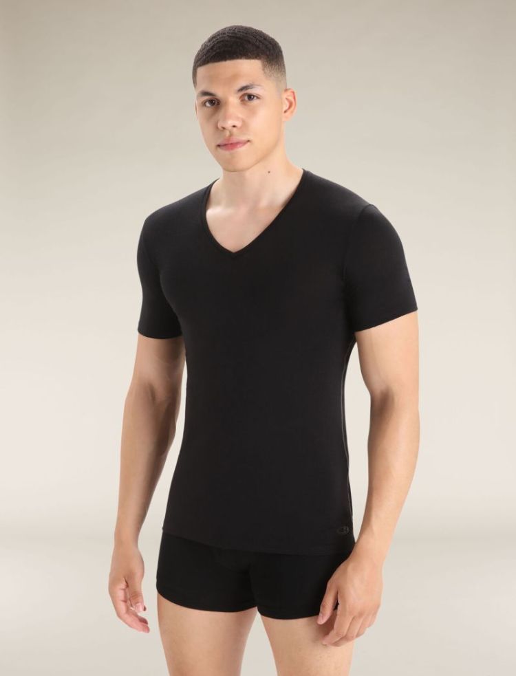Me Anatomica SS V T-shirt 001 Black