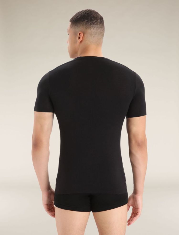 Me Anatomica SS V T-shirt 001 Black