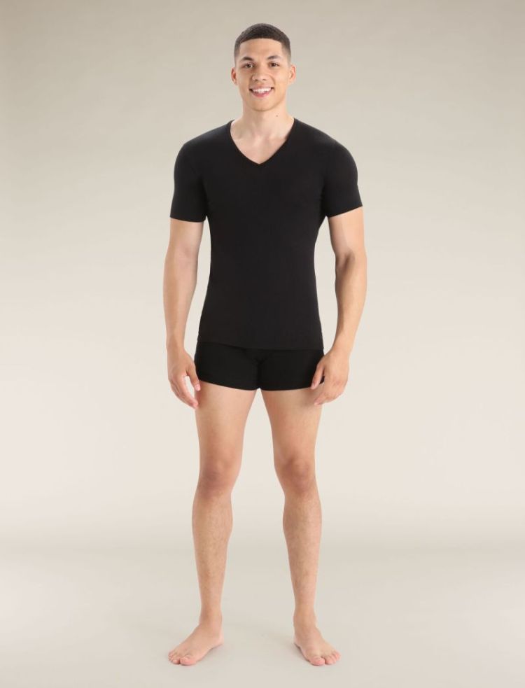 Me Anatomica SS V T-shirt 001 Black