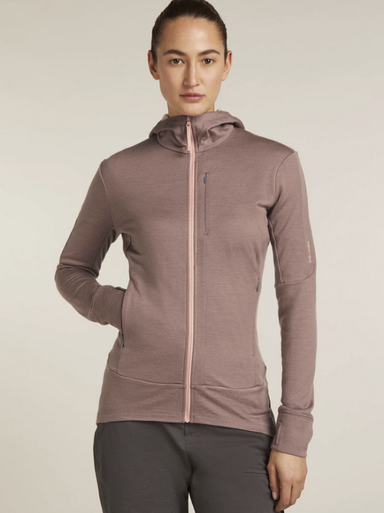 Wo Quantum IV LS Zip Hoody 260 0H6 Summit/Blus