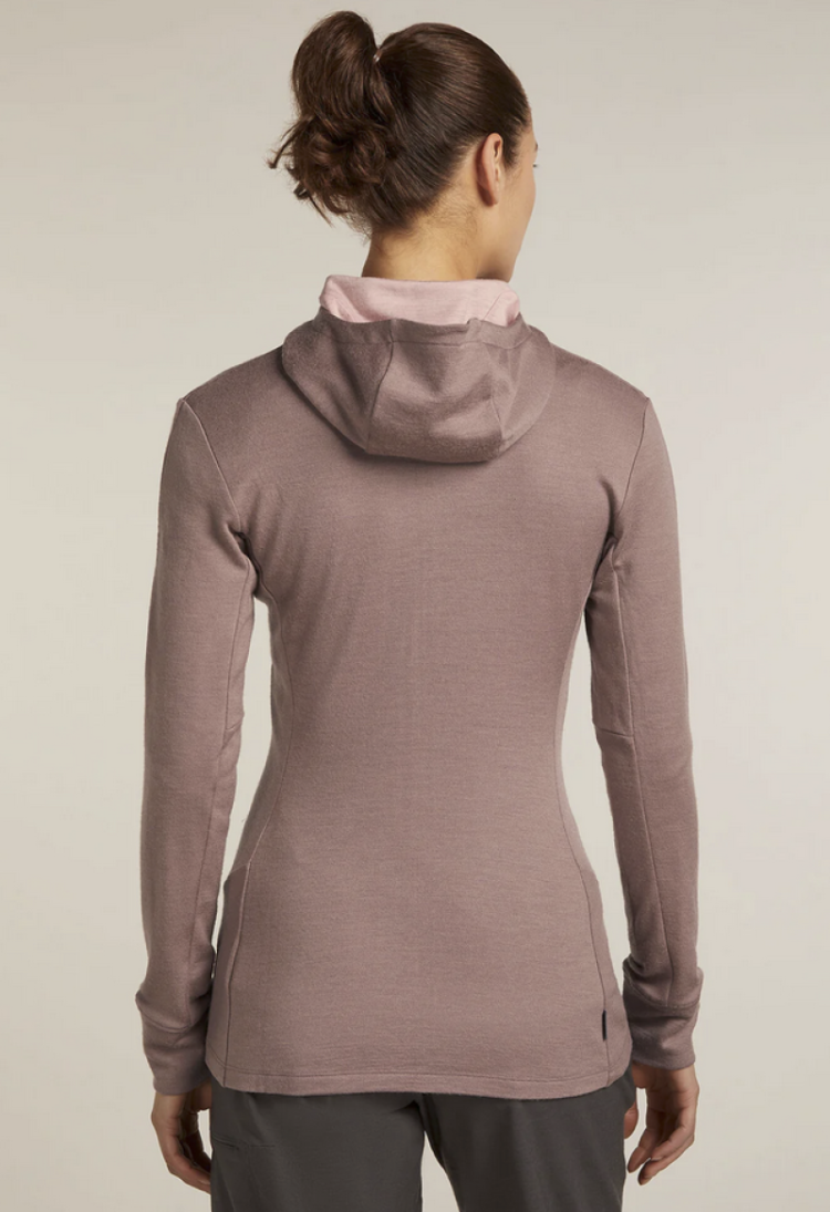 Wo Quantum IV LS Zip Hoody 260 0H6 Summit/Blus