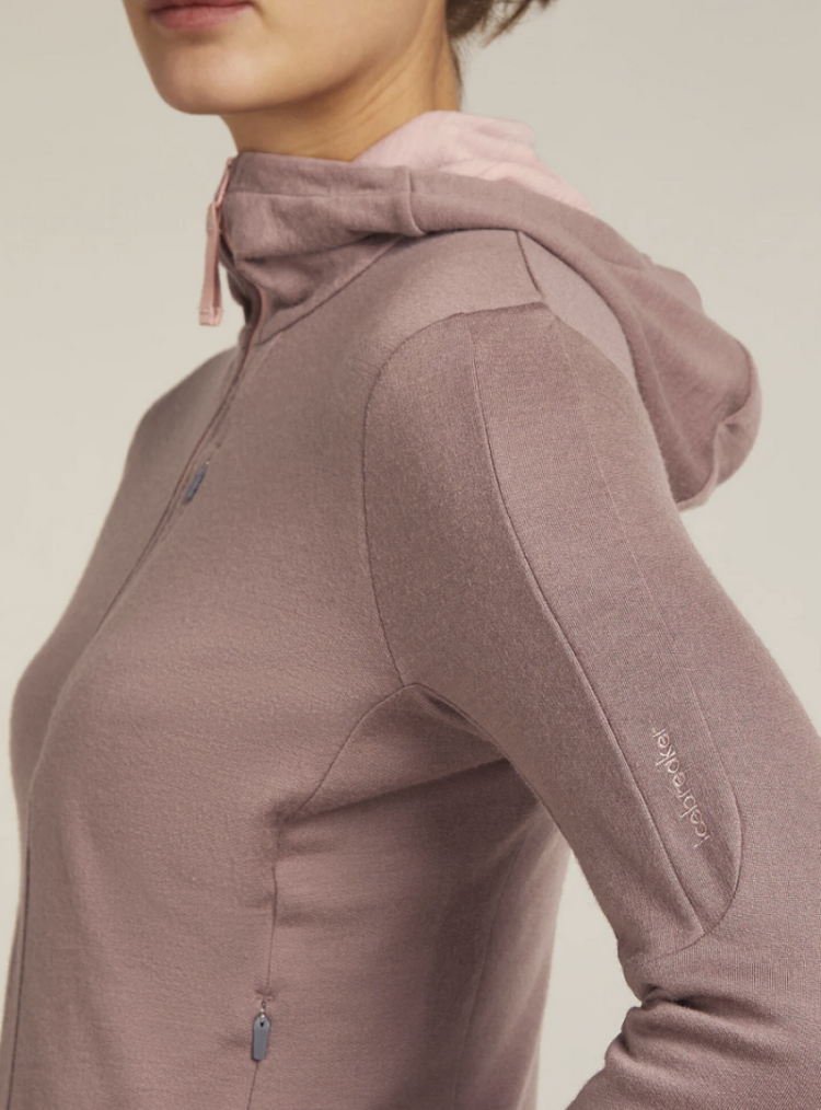 Wo Quantum IV LS Zip Hoody 260 0H6 Summit/Blus