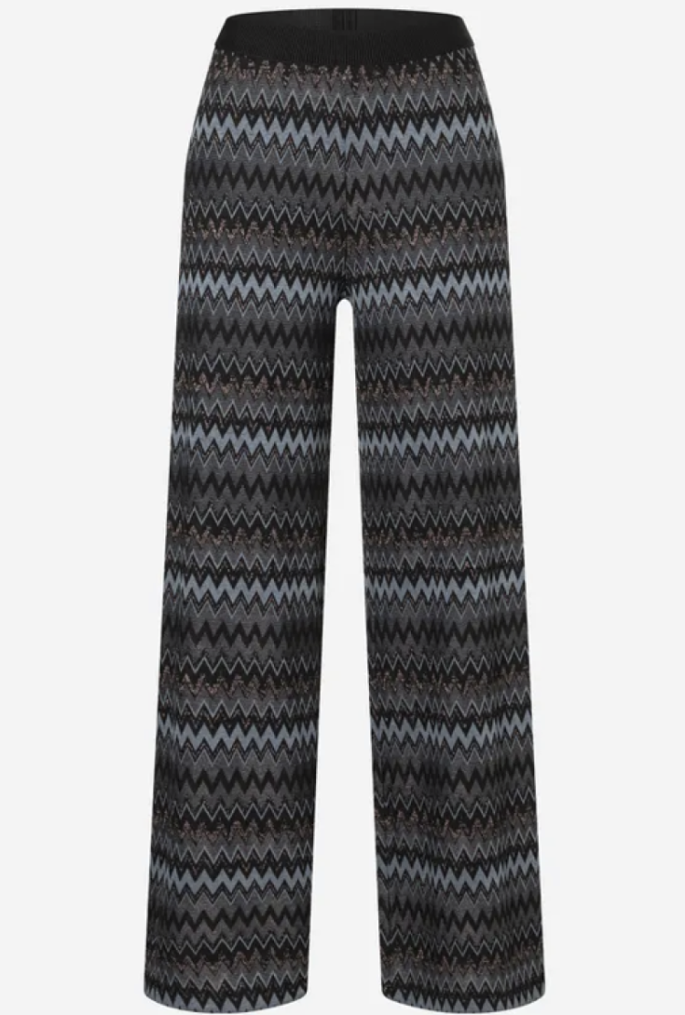 Broek Missoni 3790 lurex zickzack jersey