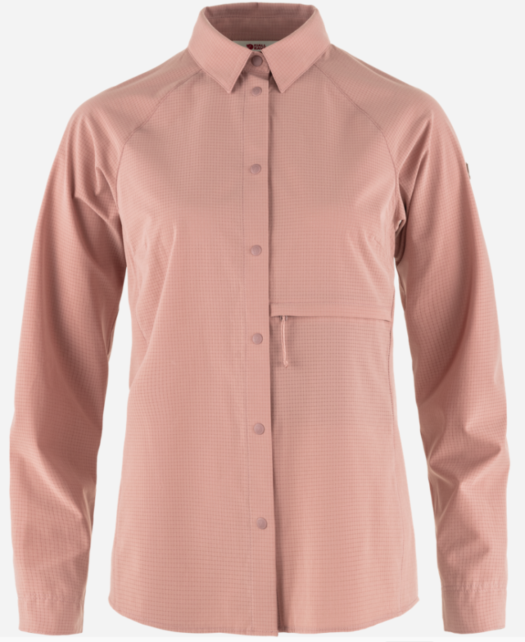 Abisko Trekking Shirt Women 300 Dusty Rose