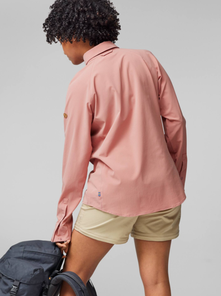Abisko Trekking Shirt Women 300 Dusty Rose