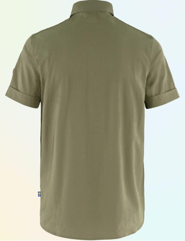 Abisko Trekking Shirt SS Me 622 light olive