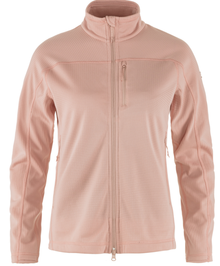 Abisko Lite Fleece Jacket Wo 302 Chalk Rose