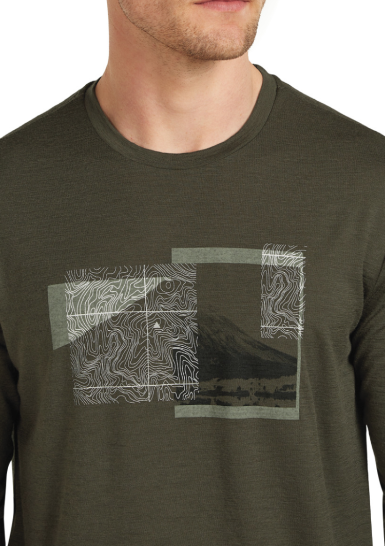 150 Lite Tech LS Tee Peak Bal 0L1 Dark Loden