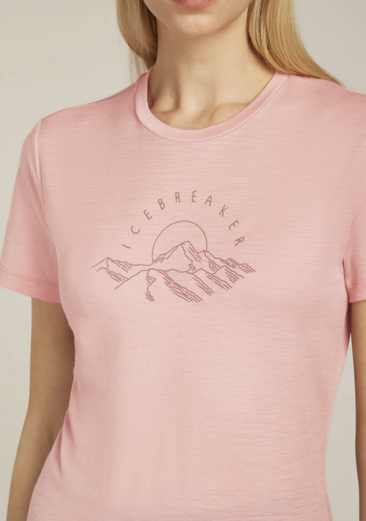 150 Tech Lite SS Tee Sunrise 0LH Pink Quartz