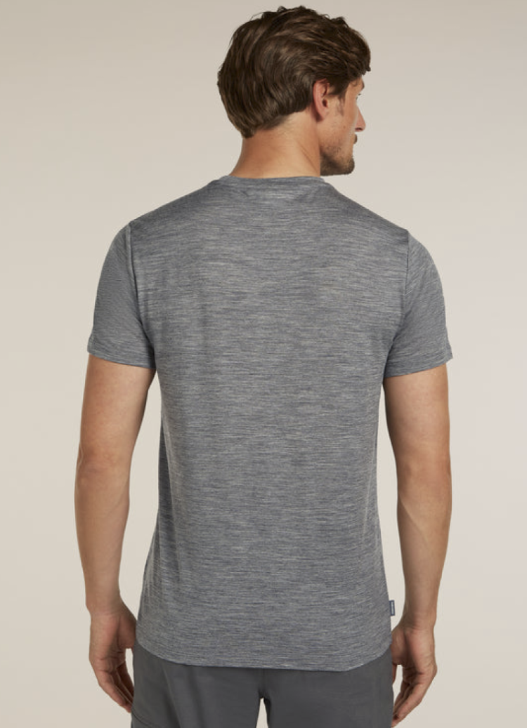 Men 150 Tech Lite III SS Tee 013 Gritstone Heather