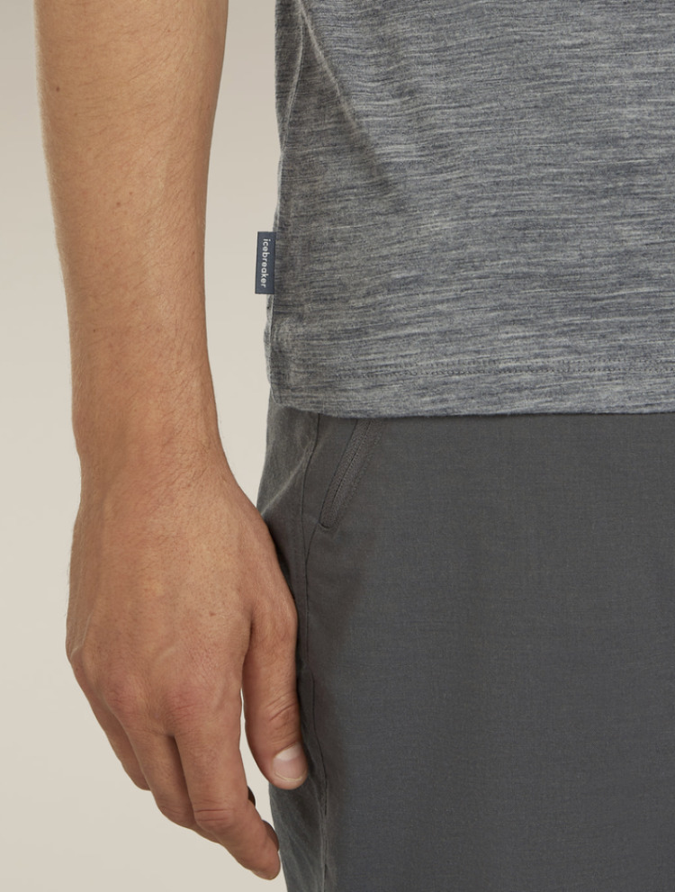 Men 150 Tech Lite III SS Tee 013 Gritstone Heather