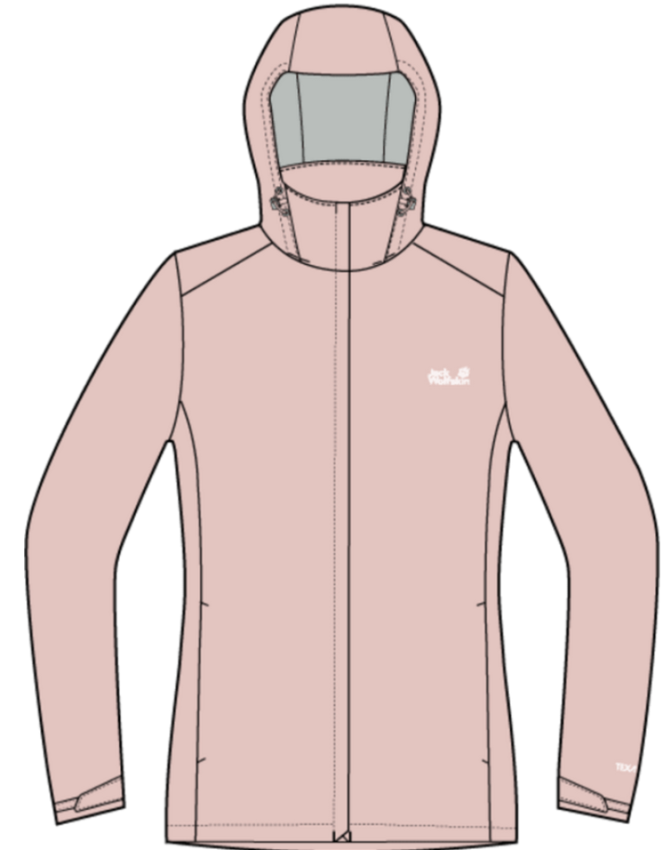 Trailtime 2L Jkt Women H0110 Rosegarden